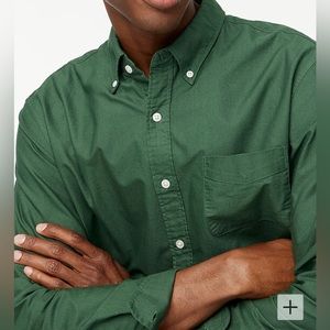 J. Crew UNTUCKED SLIM FLEX OXFORD SHIRT - M